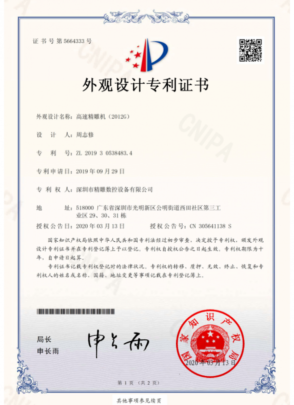 高速精武风云机（2012G）