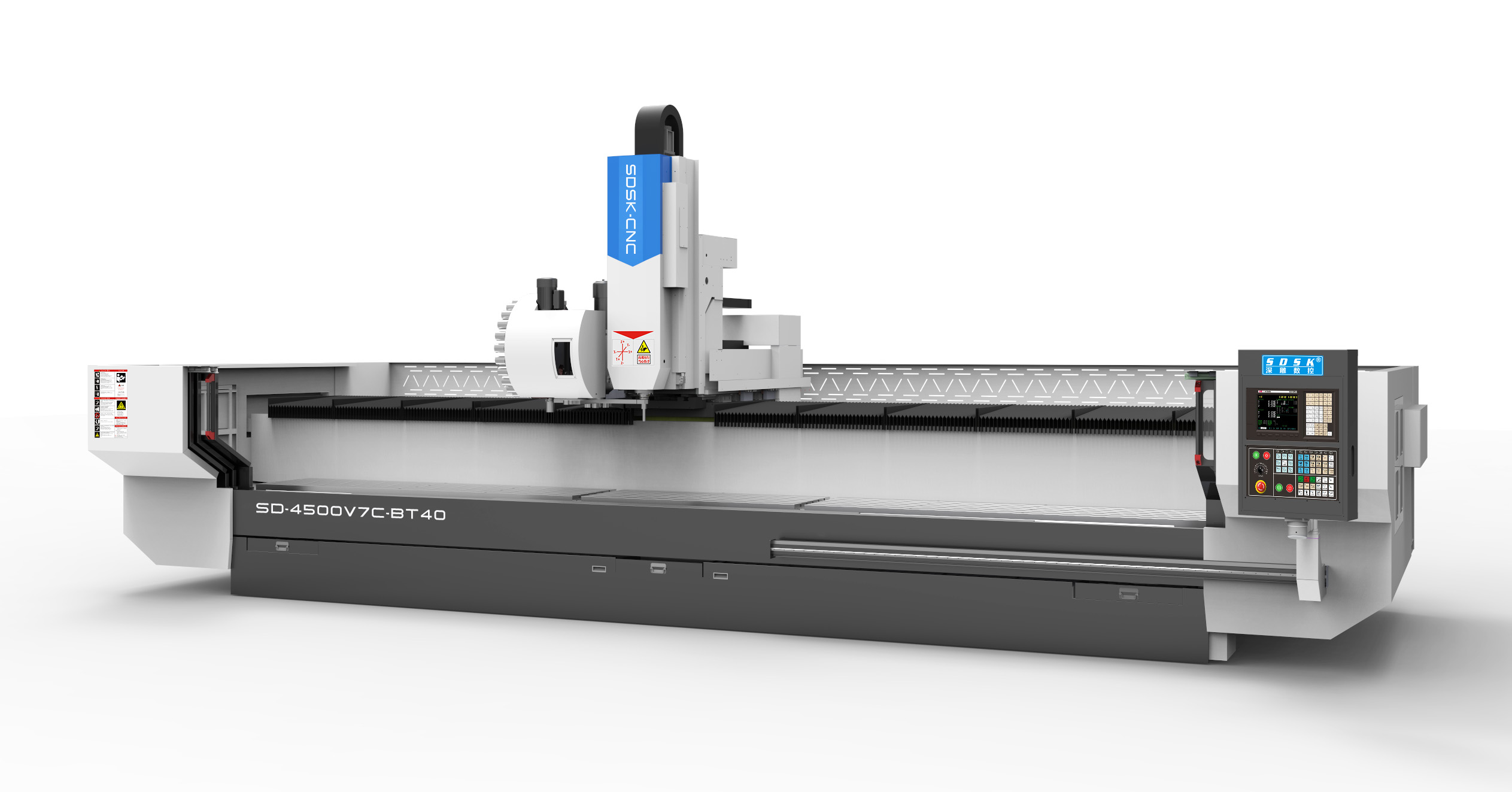大型型材加工中心SD4560V7C-BT40机型系列