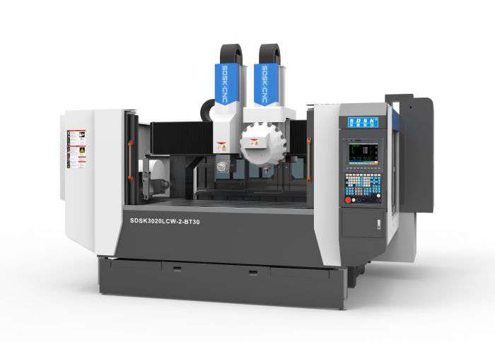 立卧+C双头钻攻机SDSK3020LCW-2-BT30 技术规格书